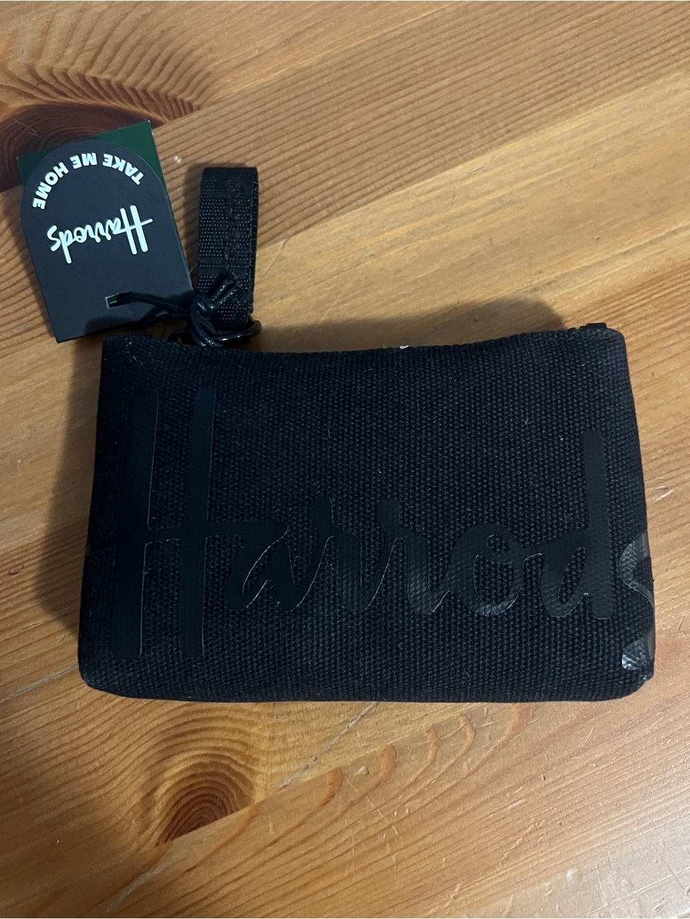 Harrods Logo Cotton Coin Purse